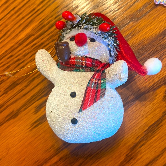 Snowman Ornaments Lot of 7 - Picture 6 of 8
